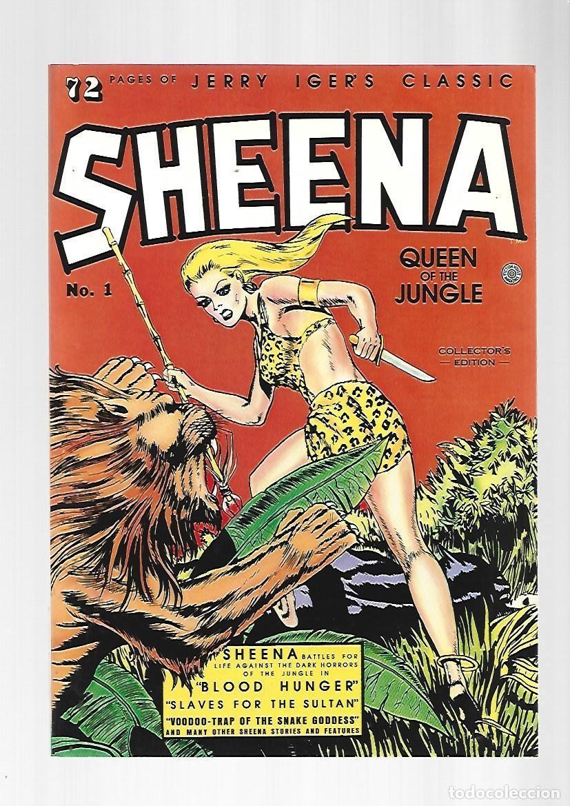 C&oacute;mics: Reedici&oacute;n Shenna, queen of the jungle, 1, 1985, Blackthorne, muy buen estado. Caja DA