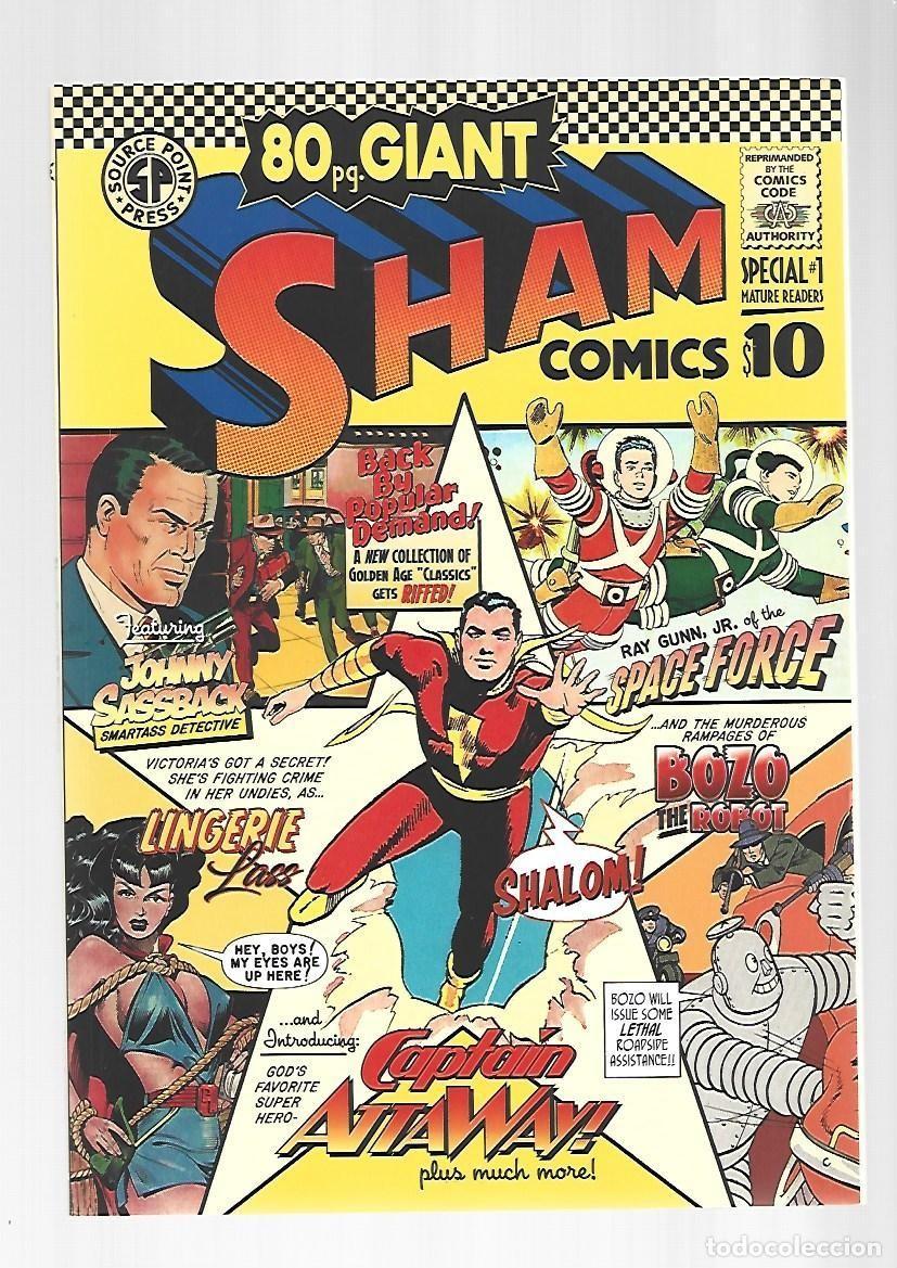 C&oacute;mics: Reedici&oacute;n Sham comics special, 1, 2020, Source Point Press, muy buen estado. Caja DA