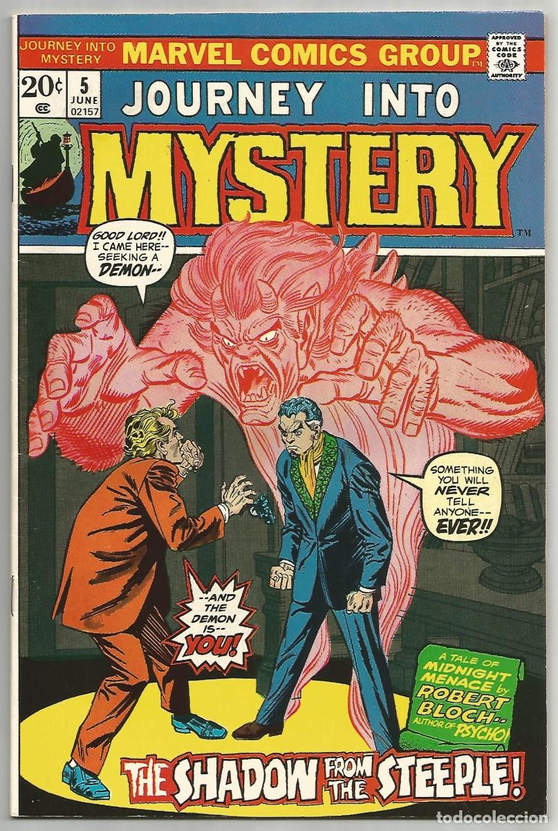 C&oacute;mics: JOURNEY INTO MYSTERY (1972 2nd series) #5 VF+, MARVEL COMICS 1973