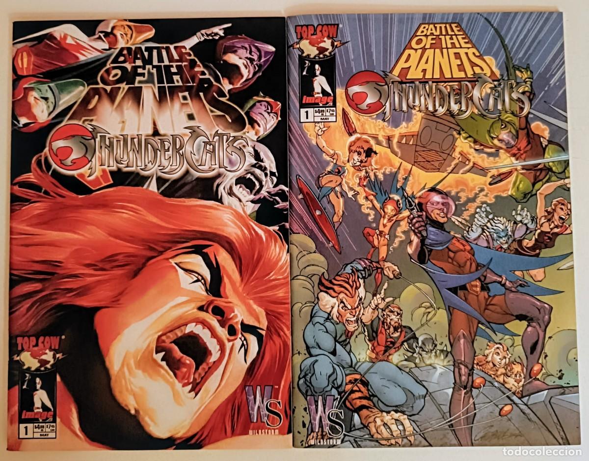 C&oacute;mics: Battle of the Planets / ThunderCats #1 (2003) Portadas A+B - Alex Ross / Campbell - Image US - Mint