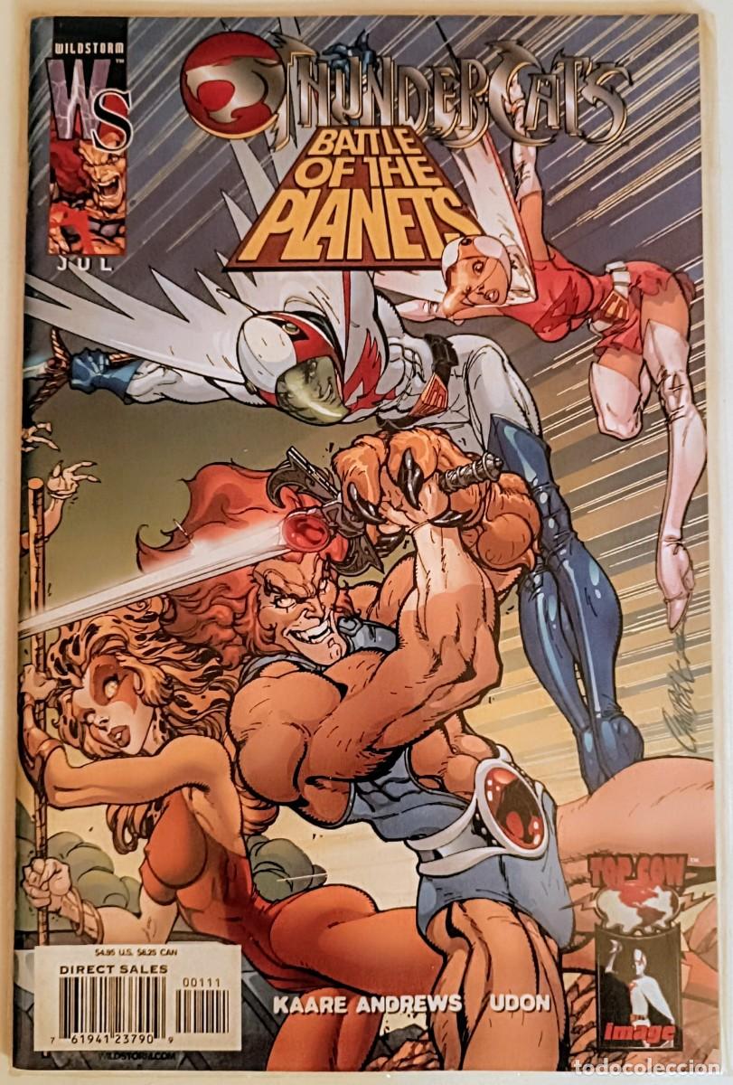 C&oacute;mics: ThunderCats / Battle of the Planets #1 (2003) - J. Scott Campbell Cover - WildStorm US - Mint