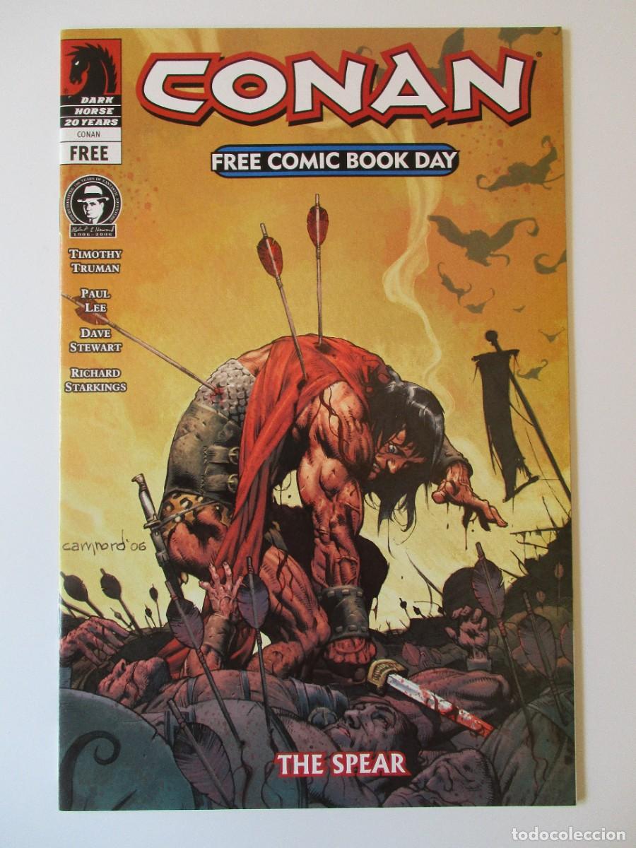 C&oacute;mics: Dark Horse Guerra de las Galaxias y Conan Free Comic Book Day 2006 libro plegable