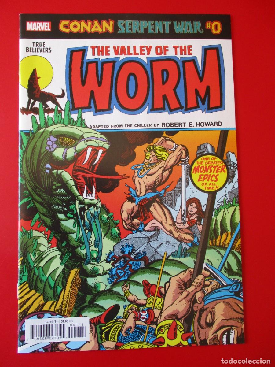 C&oacute;mics: Supernatural Thrillers # 3 &rdquo;Valley Of The Worm&rdquo; Raro Variante Doble Cubierta 1972