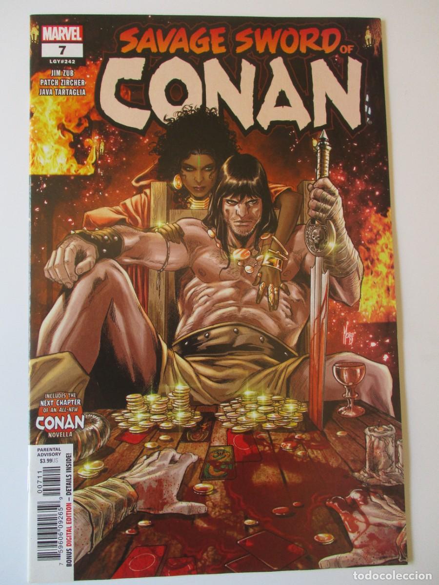 C&oacute;mics: C&oacute;mic Savage Sword of Conan #7 Marvel Comics Edad Moderna Conan 2023