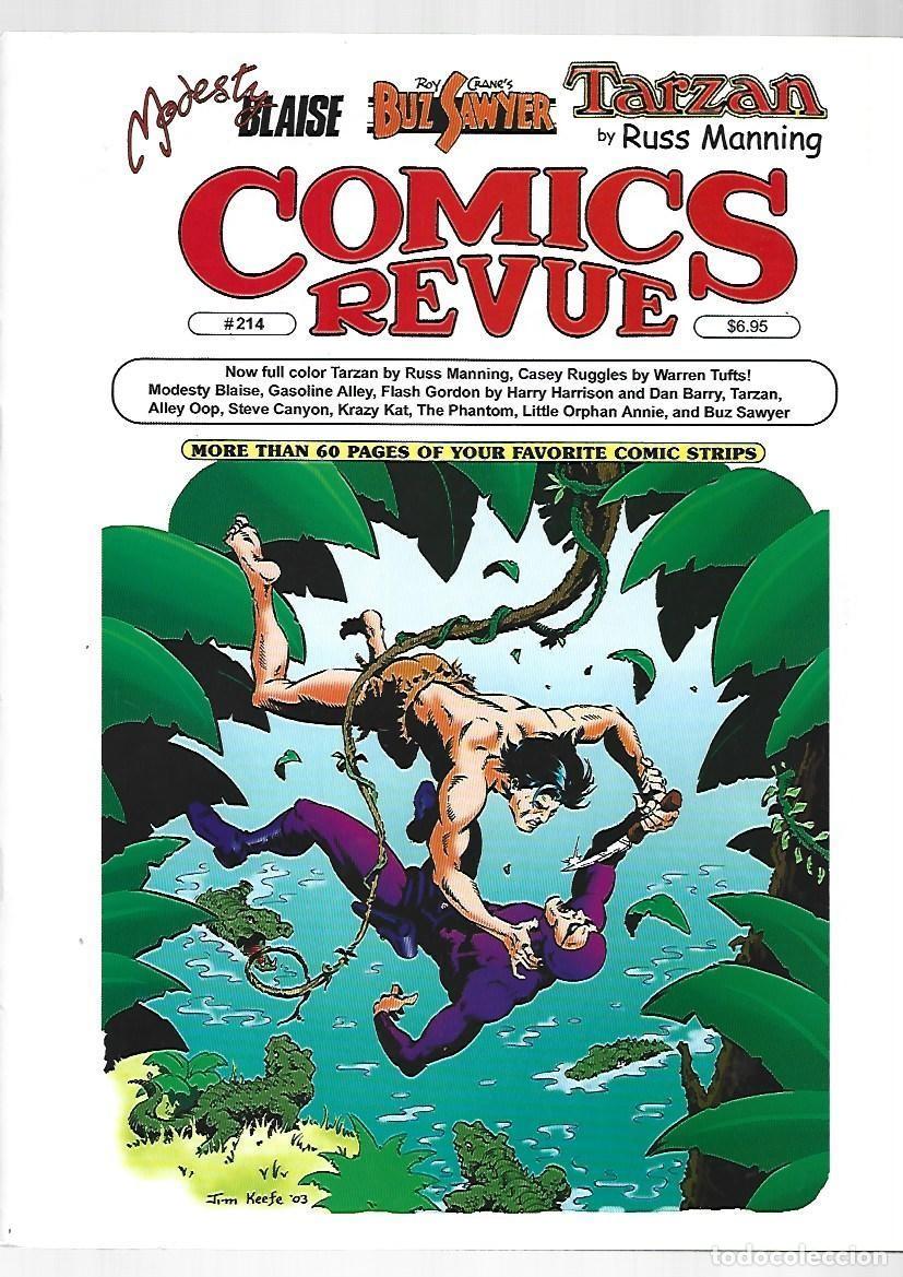 C&oacute;mics: Comics Revue, 214, 2004, Manuscript Press, muy buen estado. Caja DA