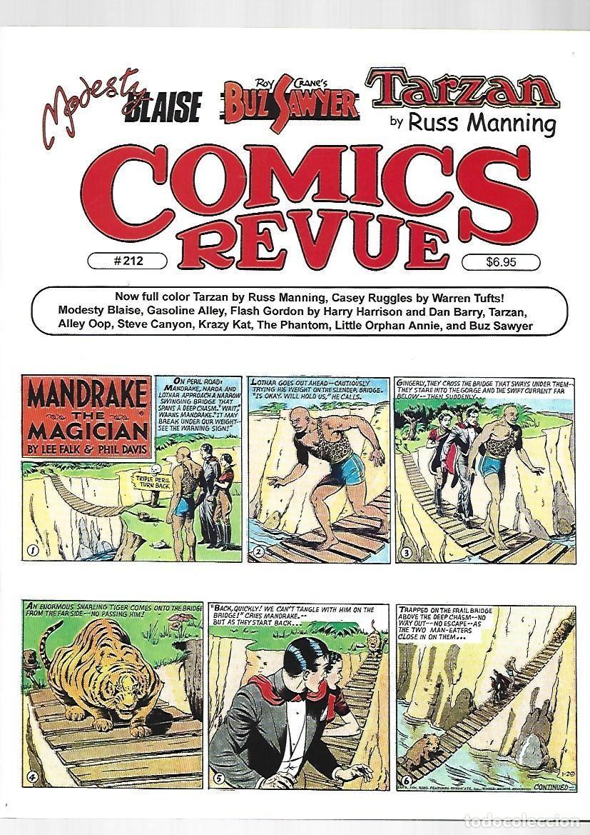 C&oacute;mics: Comics Revue, 212, 2003, Manuscript Press, muy buen estado. Caja DA