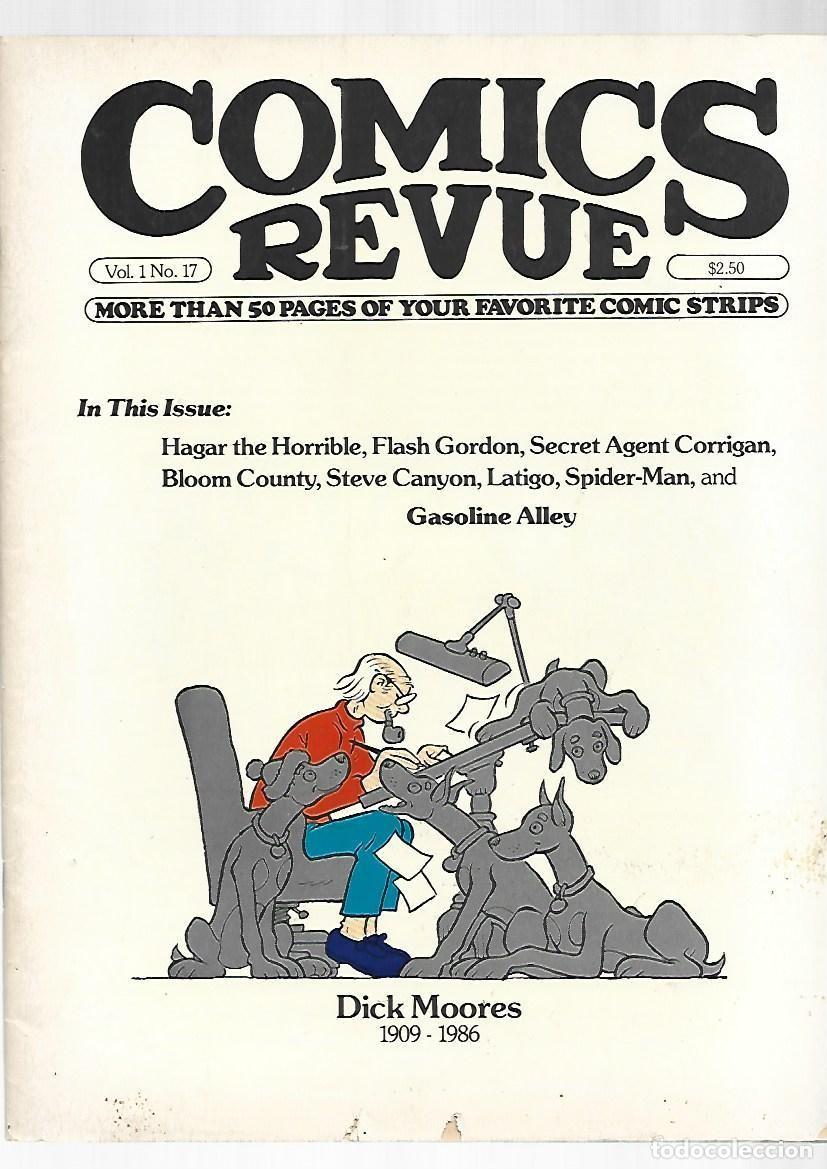 C&oacute;mics: Comics Revue, 17, 1986, Manuscript Press. Spiderman