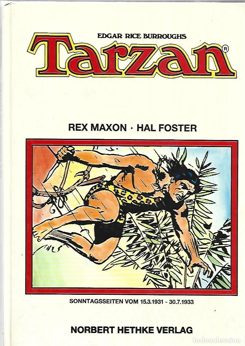 C&oacute;mics: Tarzan, 1, Rex Maxon-Hal foster, 1986, muy buen estado. Caja DA