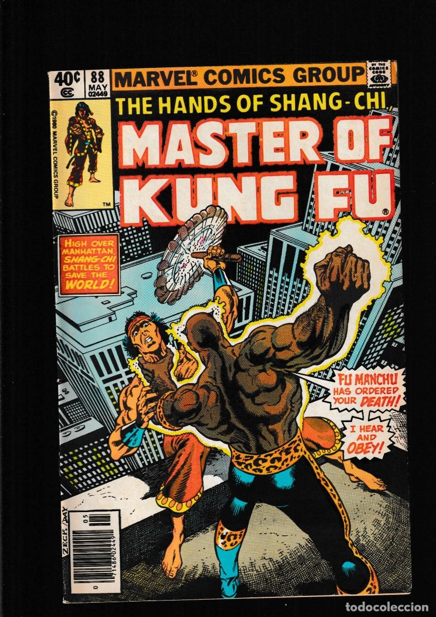 C&oacute;mics: SHANG CHI MASTER OF KUNG FU 88 - MARVEL 1980 FN/VFN / DOUG MOENCH & MIKE ZECK