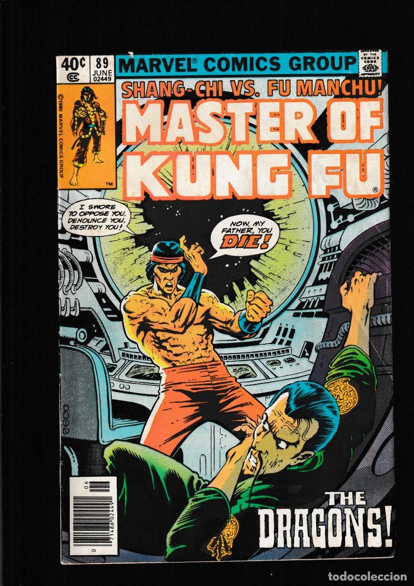 C&oacute;mics: SHANG CHI MASTER OF KUNG FU 89 - MARVEL 1980 FN/VFN / DOUG MOENCH & MIKE ZECK