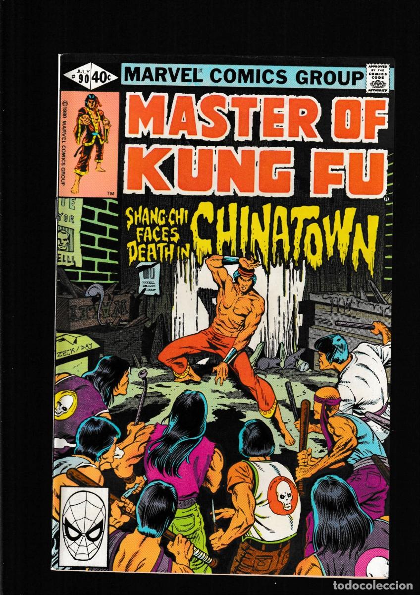 C&oacute;mics: SHANG CHI MASTER OF KUNG FU 90 - MARVEL 1980 VFN / DOUG MOENCH & MIKE ZECK