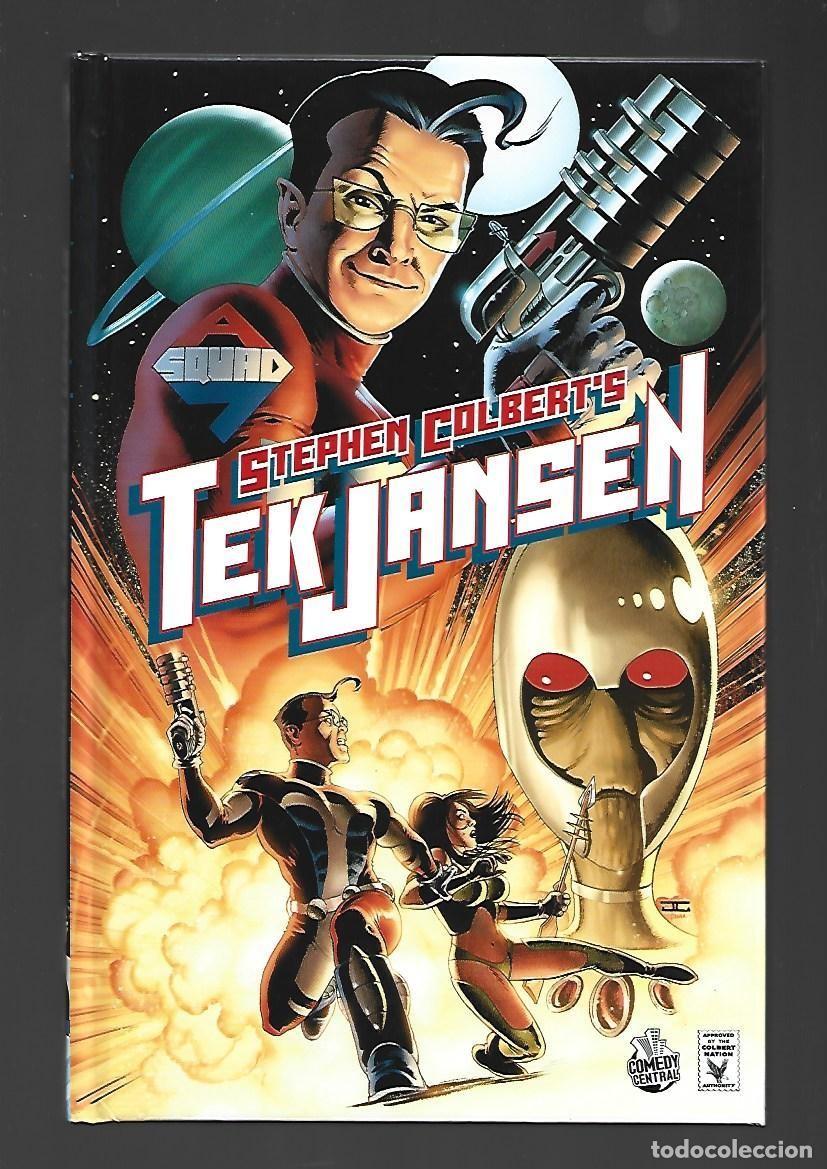 C&oacute;mics: Stephen Colbert&acute;s: tek Jansen, 2009, Oni Press Publication, inpecable. Caja DA