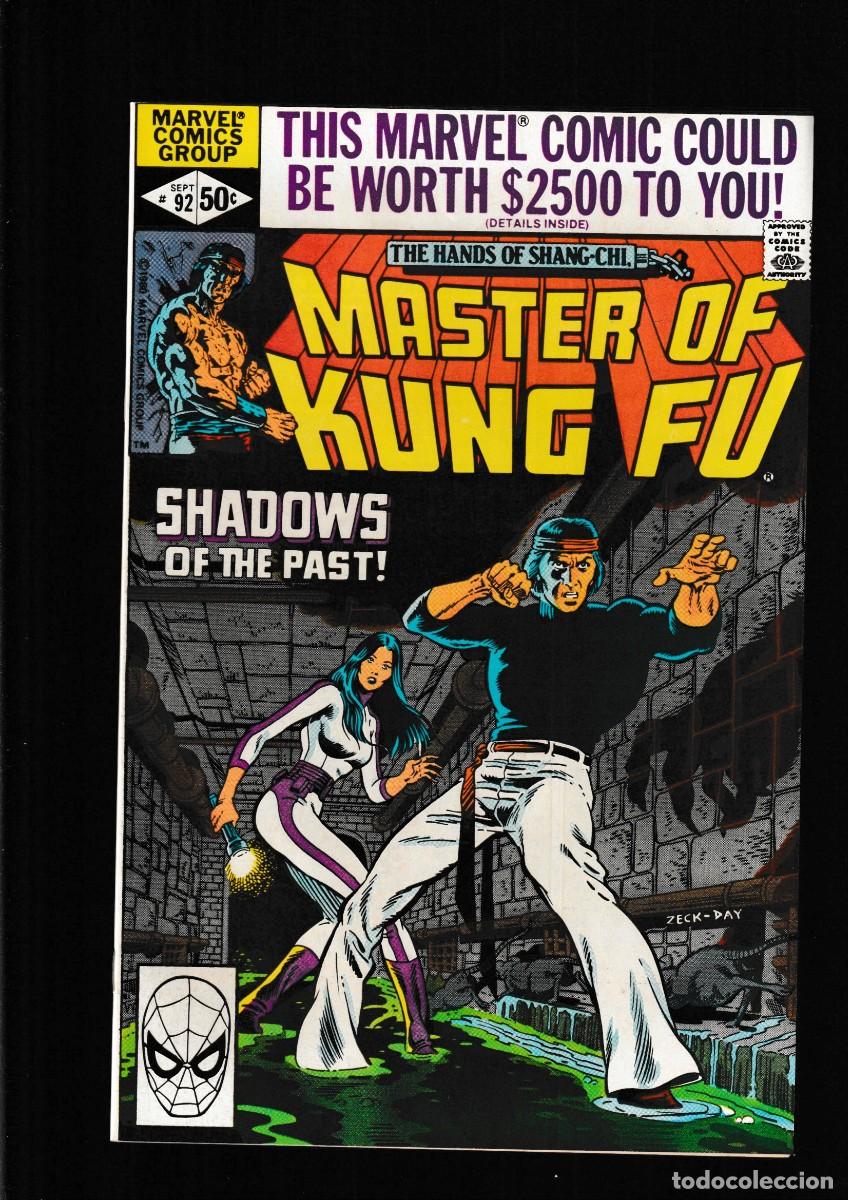 C&oacute;mics: SHANG CHI MASTER OF KUNG FU 92 - MARVEL 1980 VFN/NM / DOUG MOENCH & MIKE ZECK