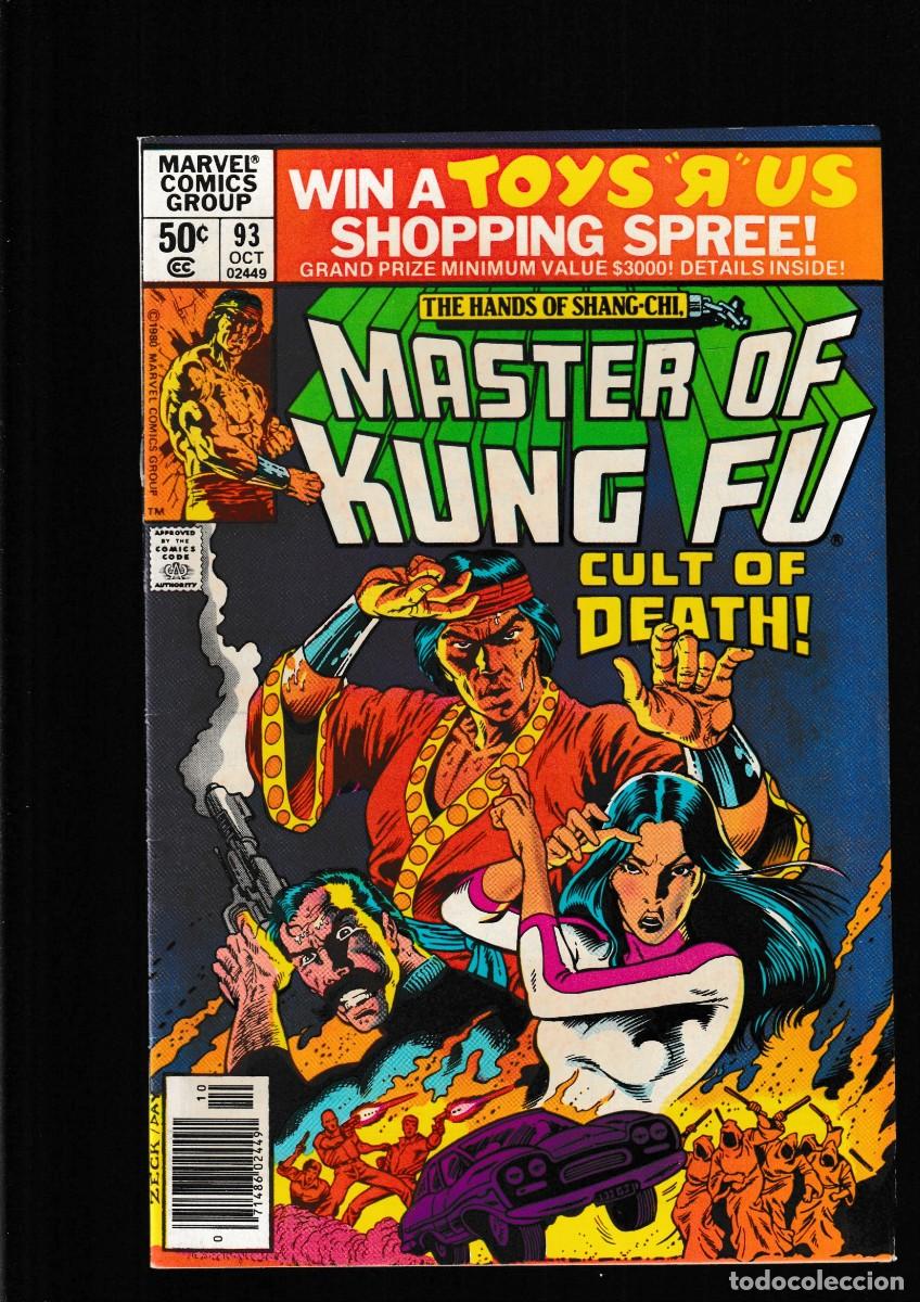 C&oacute;mics: SHANG CHI MASTER OF KUNG FU 93 - MARVEL 1980 VFN/NM / DOUG MOENCH & MIKE ZECK