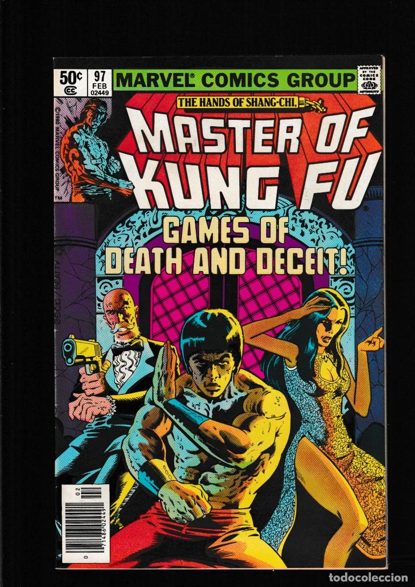 C&oacute;mics: SHANG CHI MASTER OF KUNG FU 97 - MARVEL 1981 VFN/NM / DOUG MOENCH & MIKE ZECK