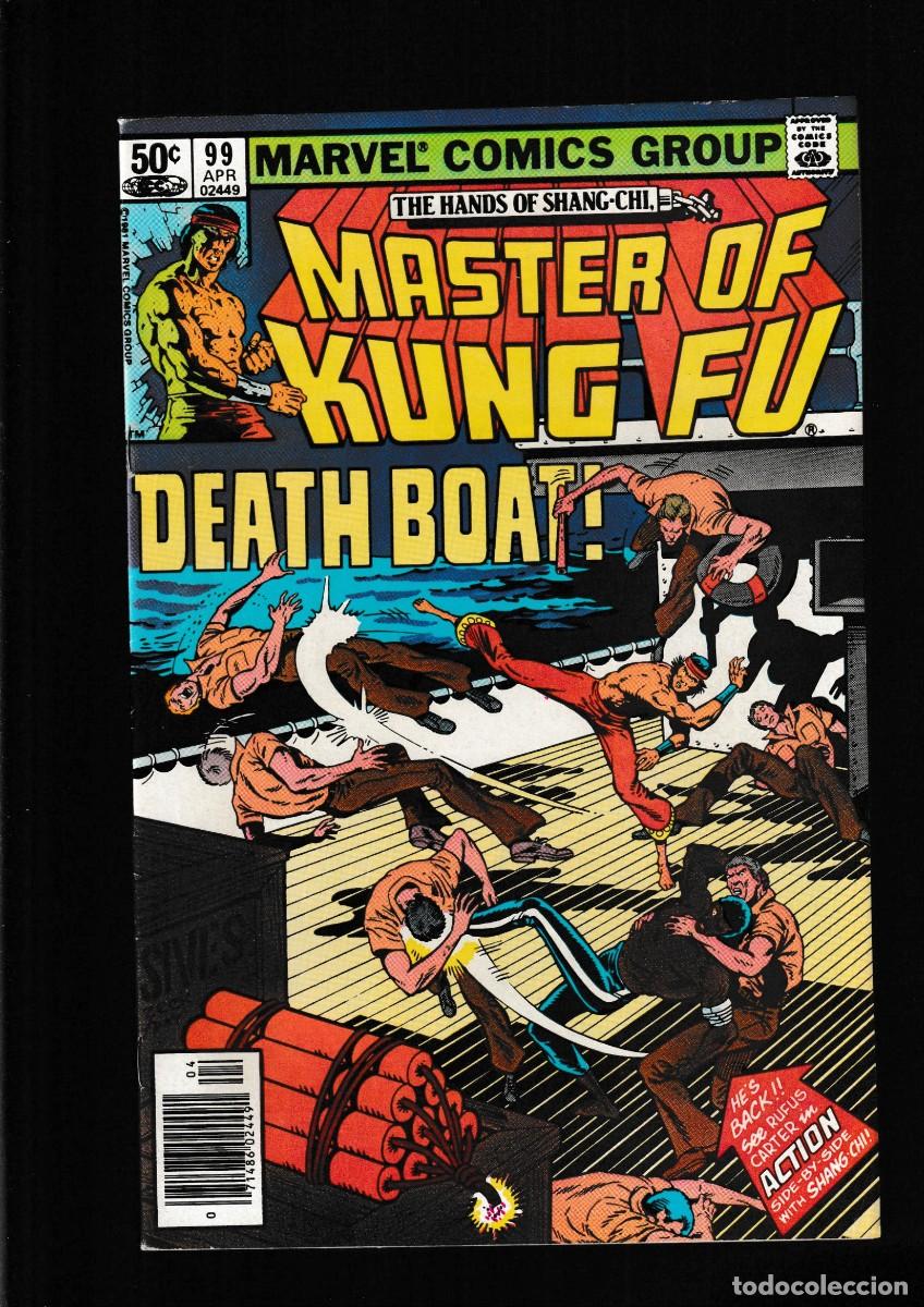 C&oacute;mics: SHANG CHI MASTER OF KUNG FU 99 - MARVEL 1981 VFN / DOUG MOENCH & MIKE ZECK