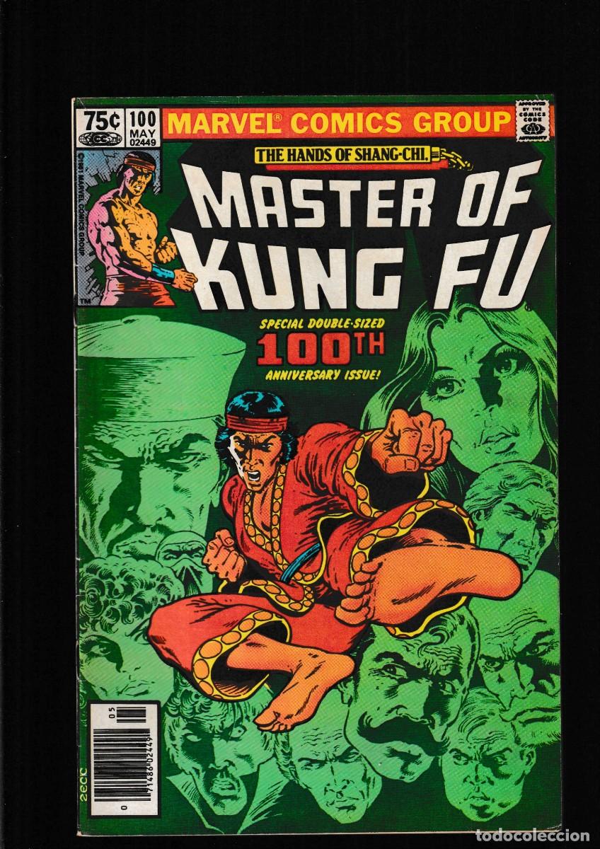 C&oacute;mics: SHANG CHI MASTER OF KUNG FU 100 - MARVEL 1981 FN/VFN DOUBLE SIZED / DOUG MOENCH & MIKE ZECK