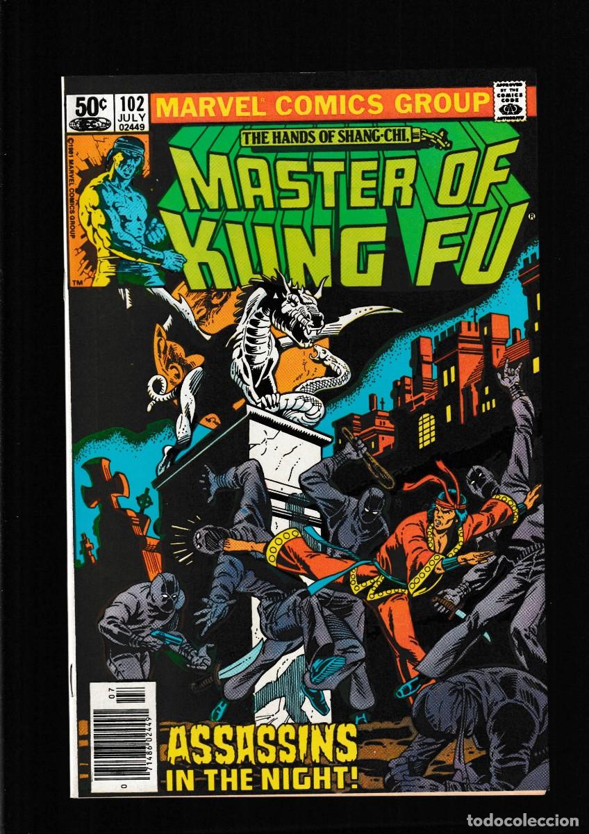C&oacute;mics: SHANG CHI MASTER OF KUNG FU 102 - MARVEL 1981 VFN