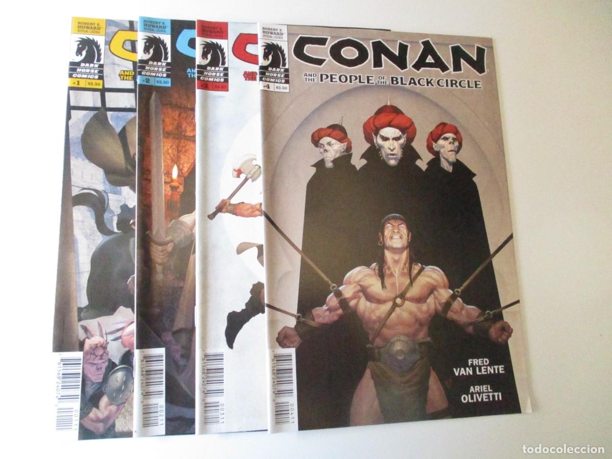 C&oacute;mics: Conan y la gente del c&iacute;rculo negro #1-4 serie completa (29/01/14)