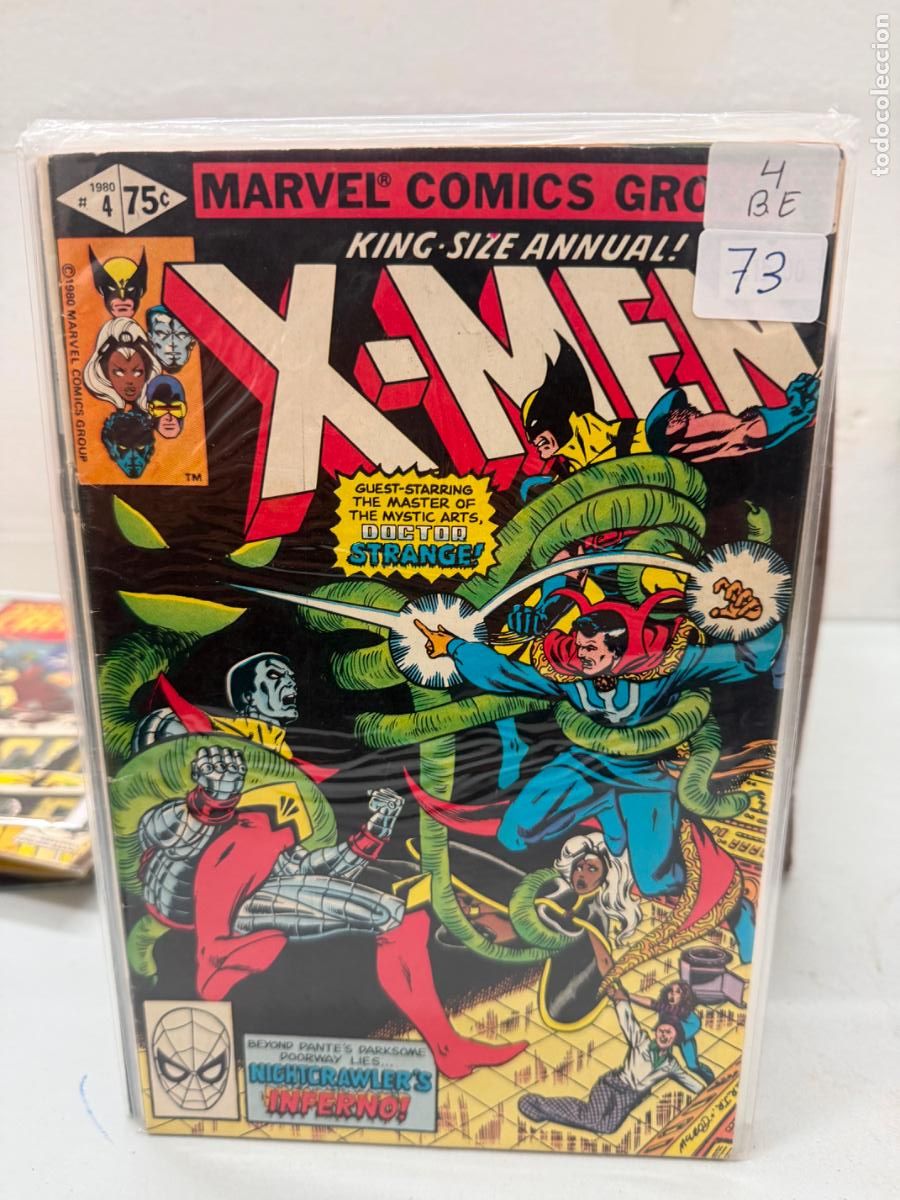 C&oacute;mics: X-MEN ANNUAL NUMERO 4 EN INGLES