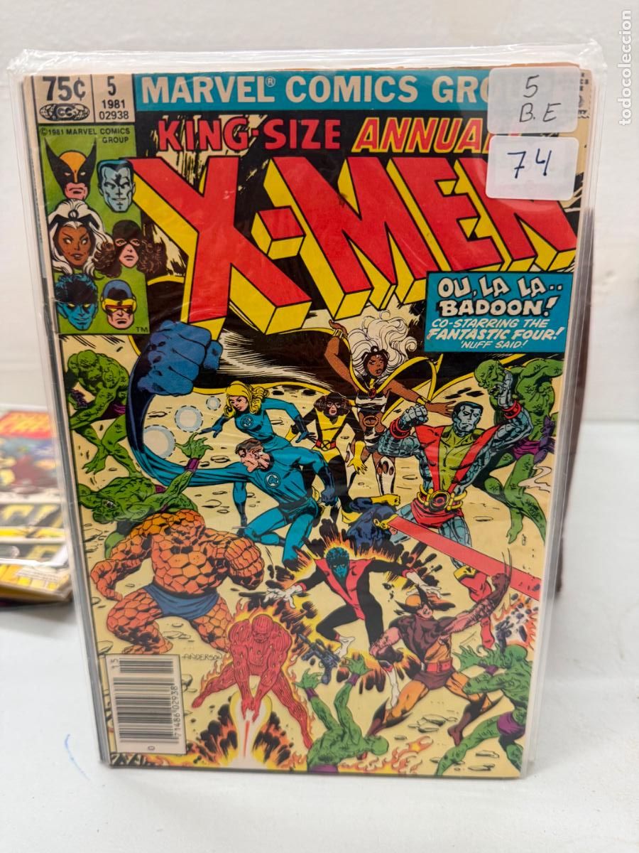 C&oacute;mics: X-MEN ANNUAL NUMERO 5 EN INGLES - Foto 1