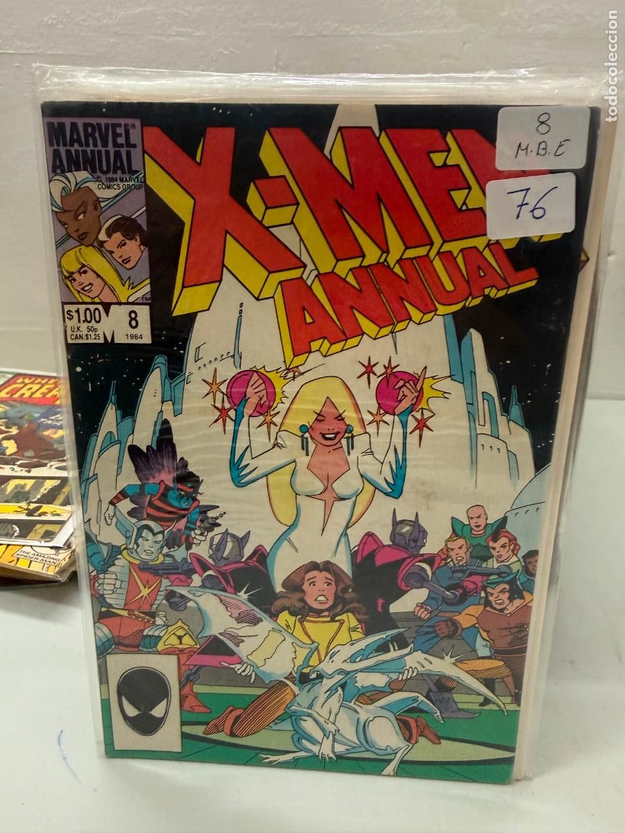 C&oacute;mics: X-MEN ANNUAL NUMERO 8 EN INGLES