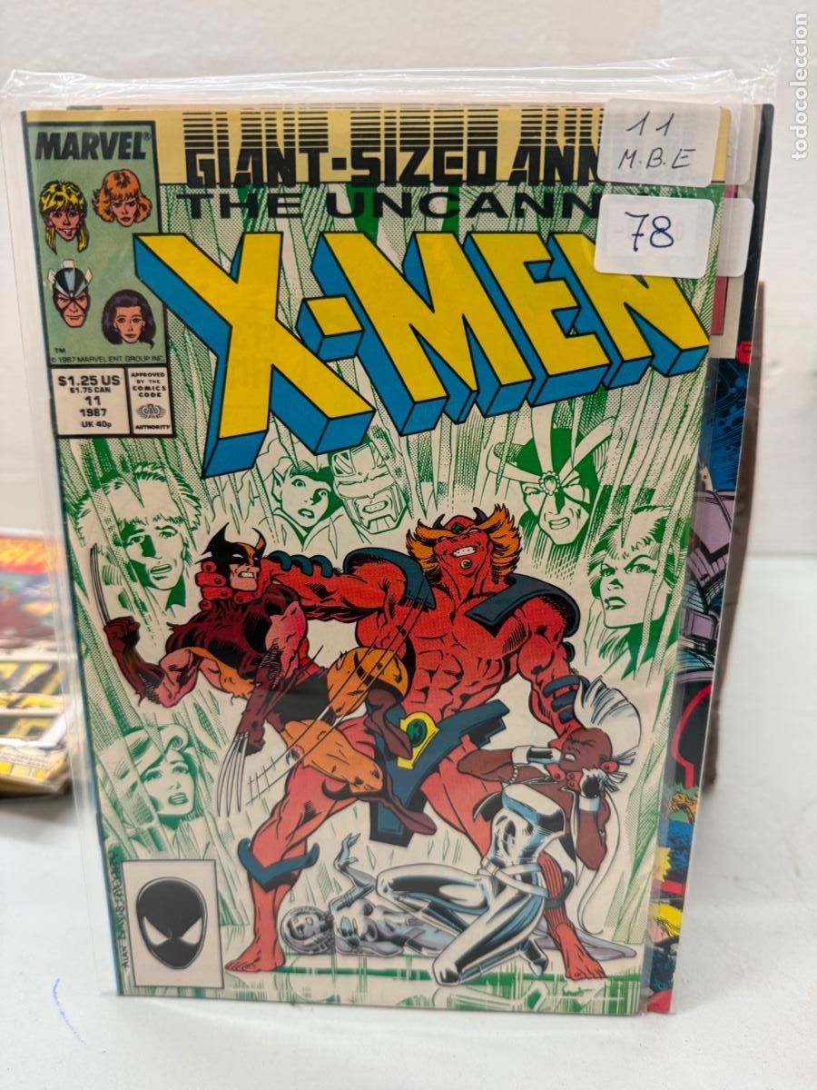 C&oacute;mics: X-MEN ANNUAL NUMERO 11 EN INGLES