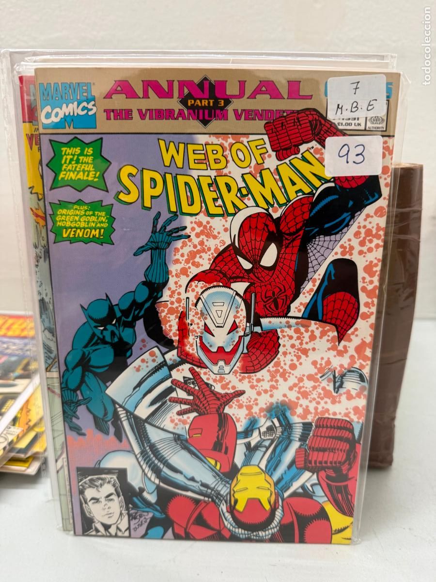 Comics: WEB OF SPIDER-MAN ANNUAL NUMERO 7 EN INGLES