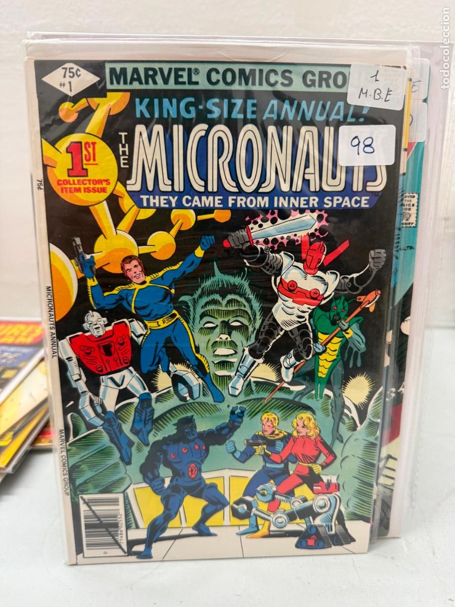 C&oacute;mics: THE MICRONAUTS ANNUAL NUMERO 1 EN INGLES - Foto 1