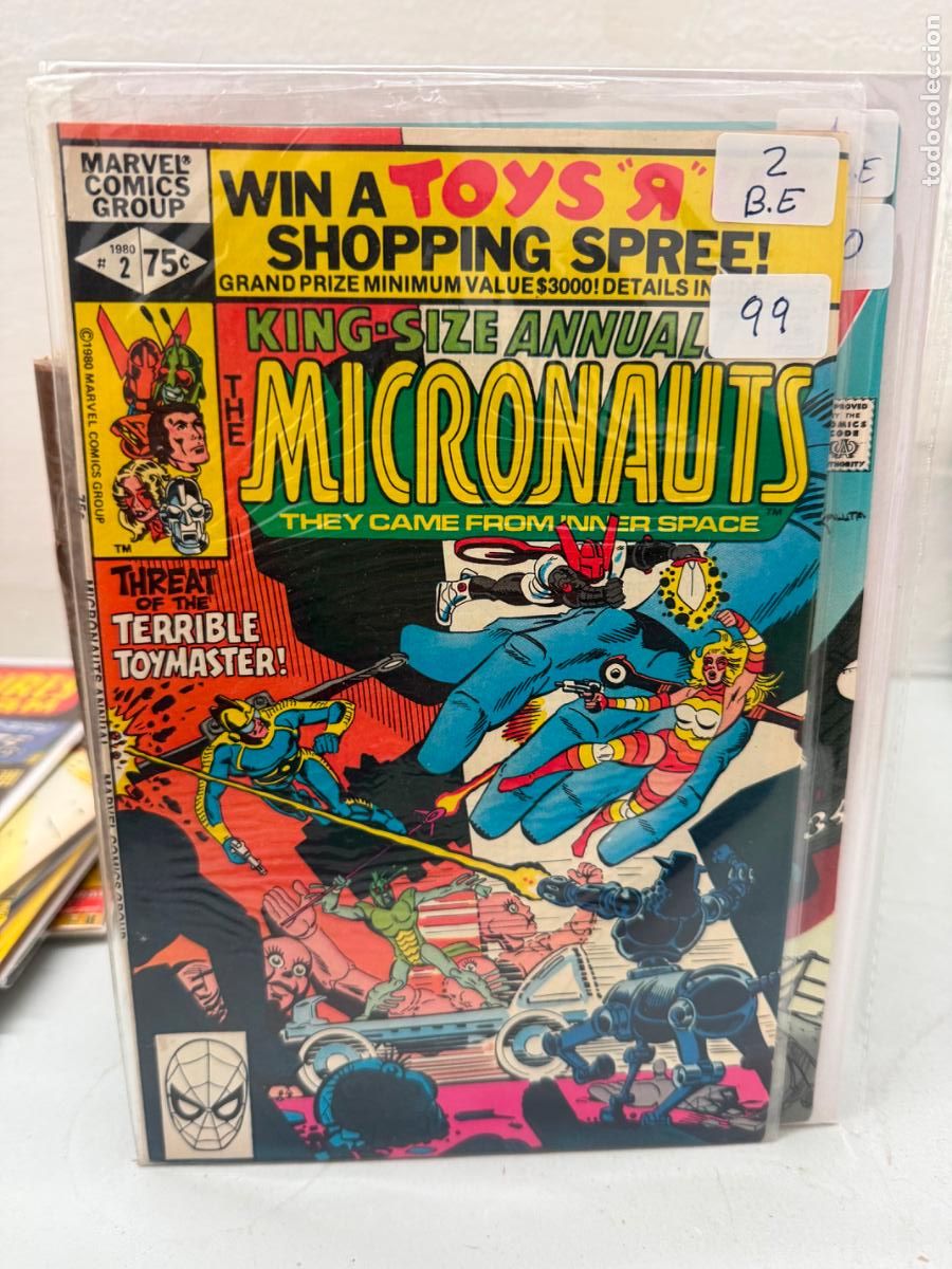 Comics : THE MICRONAUTS ANNUAL NUMERO 2 EN INGLES