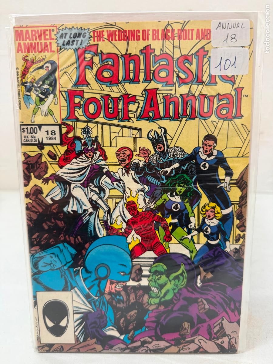 Comics: FANTASTIC FOUR ANNUAL NUMERO 18 EN INGLES