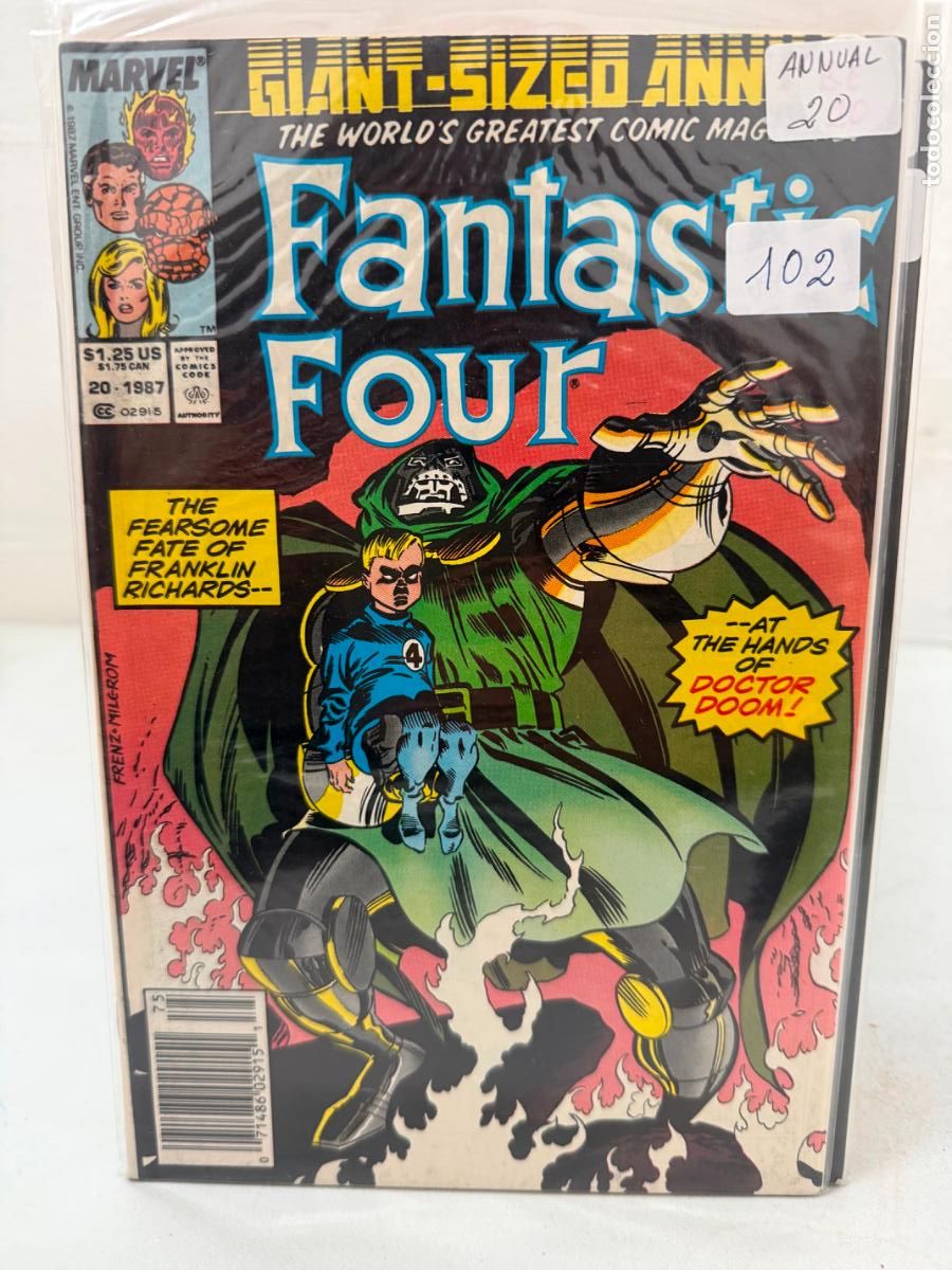 Comics: FANTASTIC FOUR ANNUAL NUMERO 20 EN INGLES