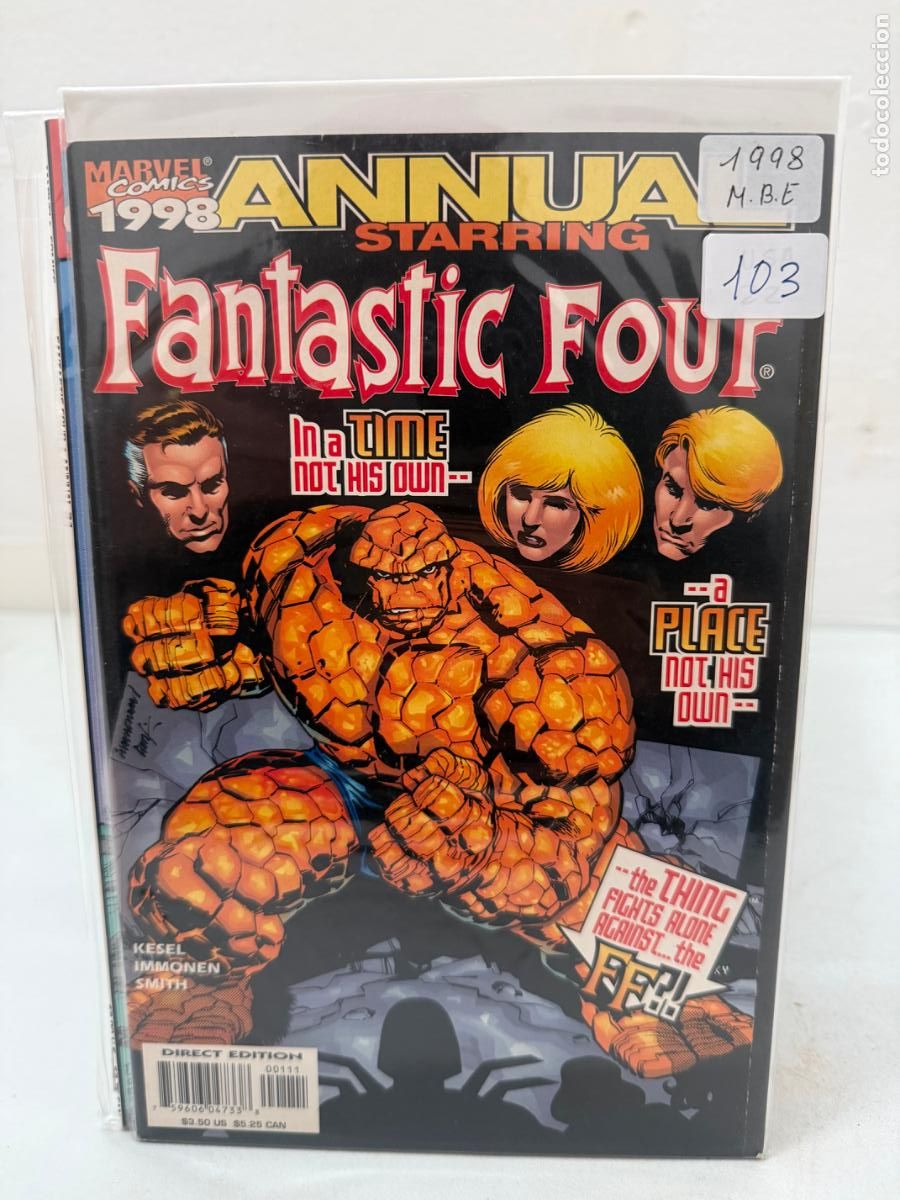 C&oacute;mics: FANTASTIC FOUR ANNUAL 1988 EN INGLES - Foto 1