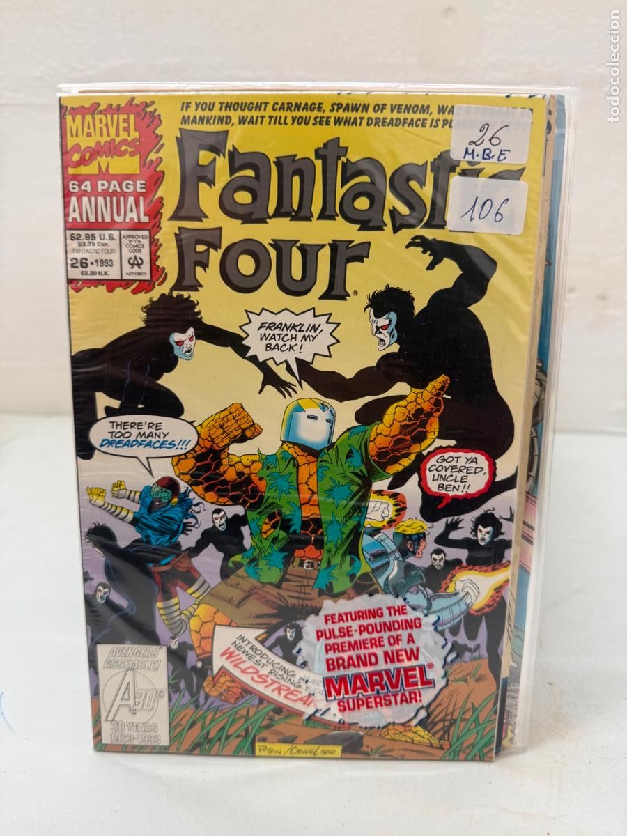 C&oacute;mics: FANTASTIC FOUR ANNUAL NUMERO 26 EN INGLES - Foto 1