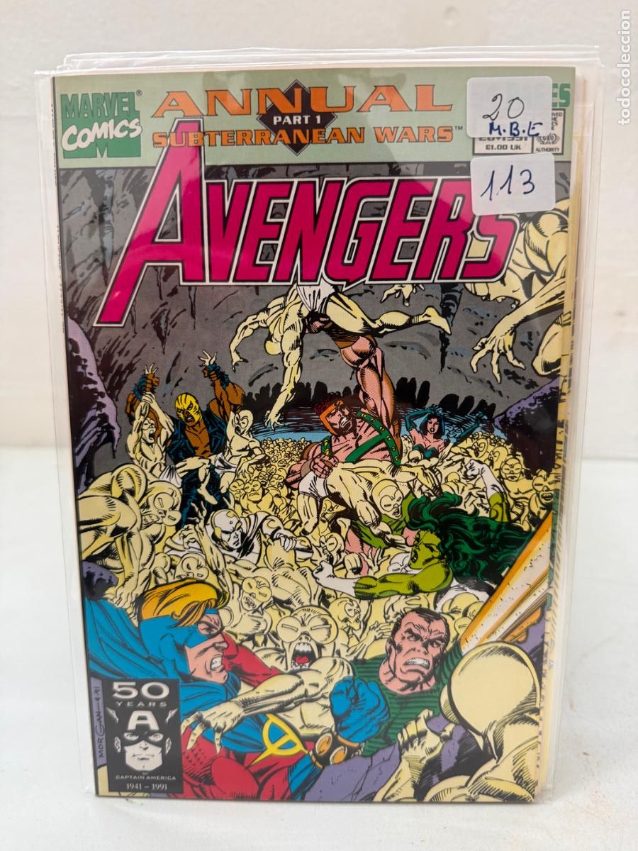 C&oacute;mics: AVENGERS ANNUAL NUMERO 20 EN INGLES - Foto 1