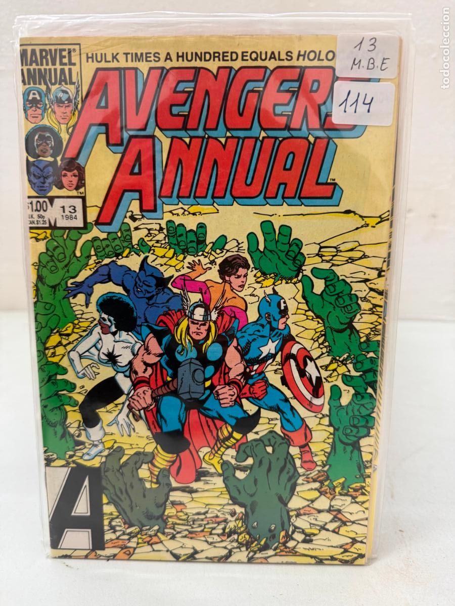 C&oacute;mics: AVENGERS ANNUAL NUMERO 13 EN INGLES
