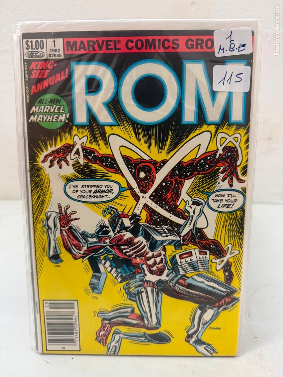 C&oacute;mics: ROM ANNUAL NUMERO 1 EN INGLES - Foto 1