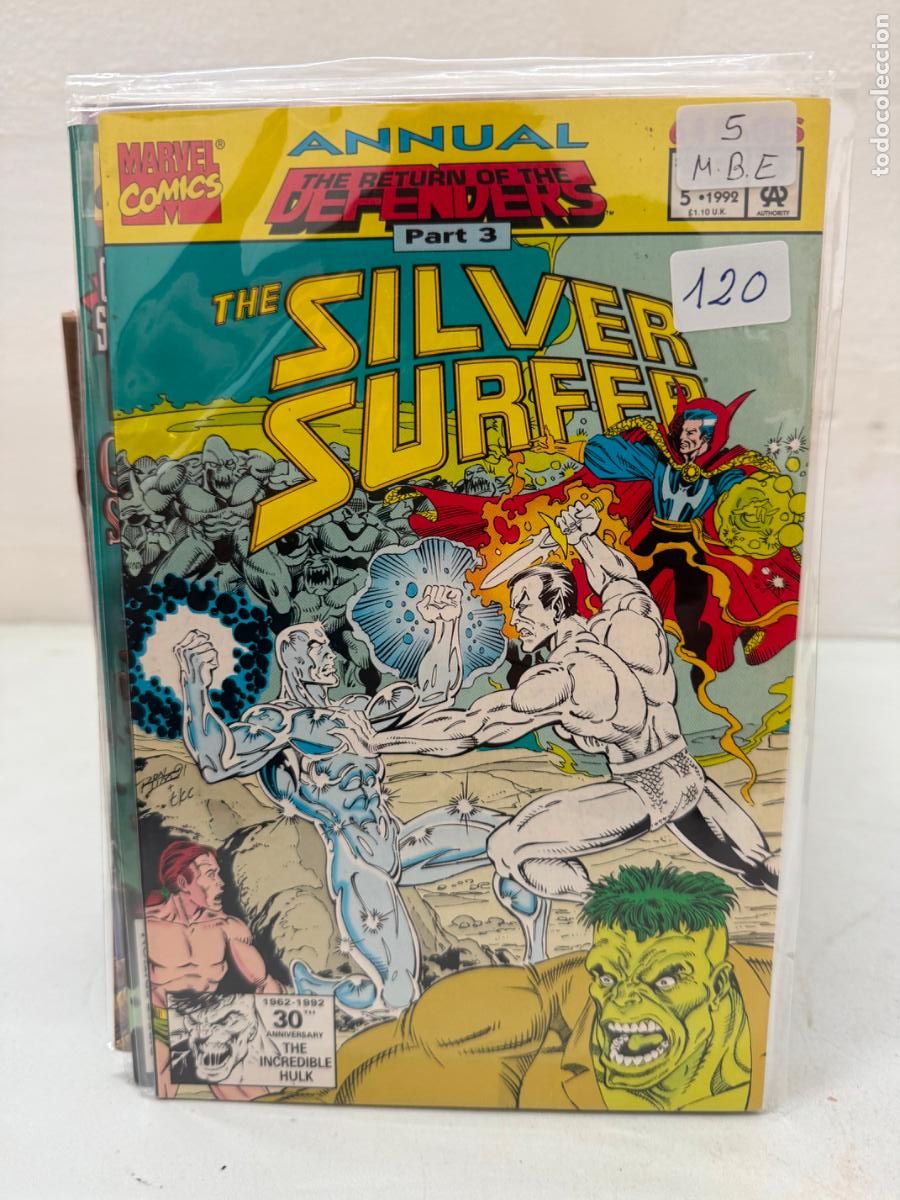 C&oacute;mics: SILVER SURFER ANNUAL NUMERO 5 EN INGLES - Foto 1