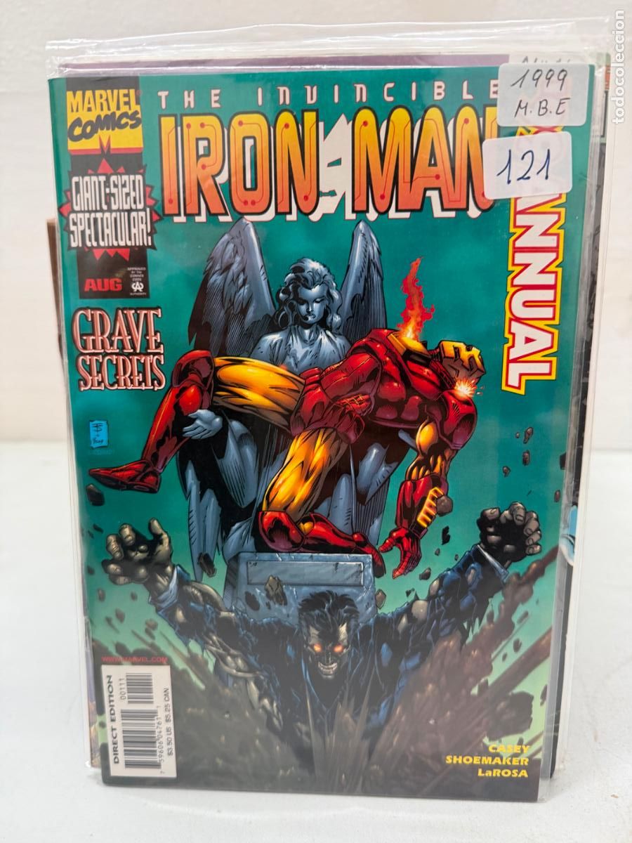 C&oacute;mics: IRON MAN ANNUAL NUMERO 1999 EN INGLES - Foto 1