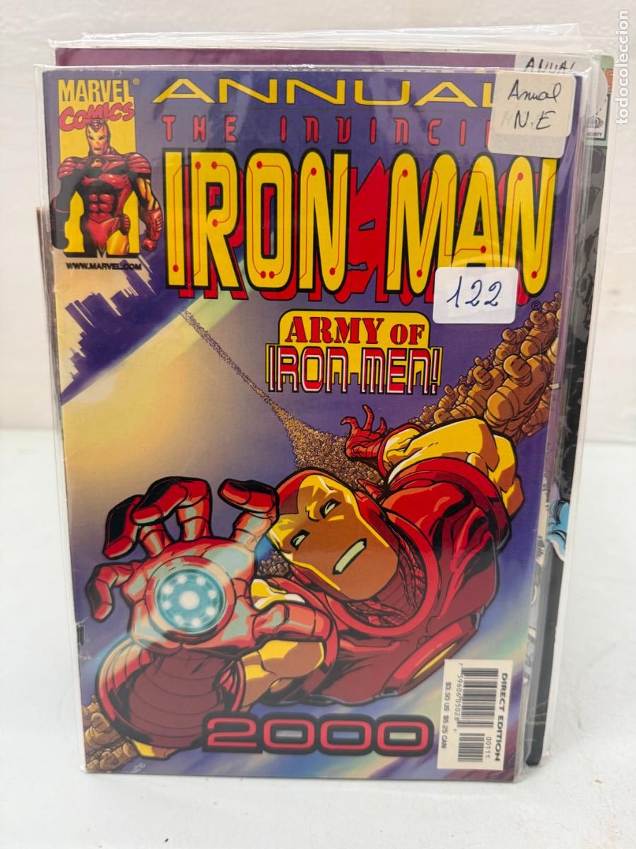 C&oacute;mics: IRON MAN ANNUAL NUMERO 2000 EN INGLES
