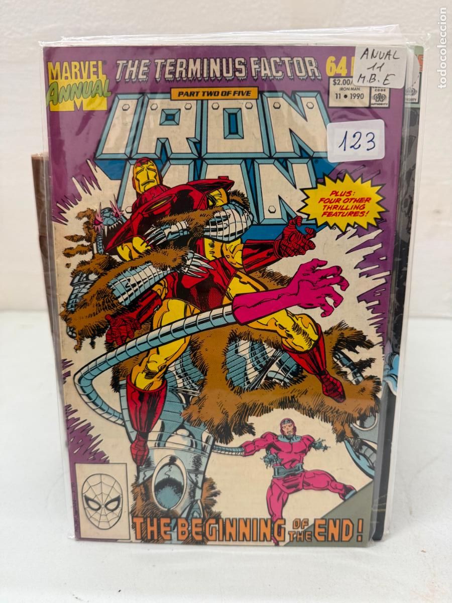 C&oacute;mics: IRON MAN ANNUAL NUMERO 11 EN INGLES
