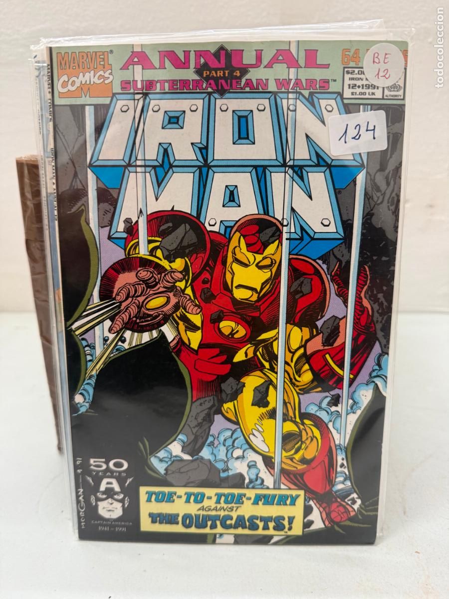 C&oacute;mics: IRON MAN ANNUAL NUMERO 12 EN INGLES