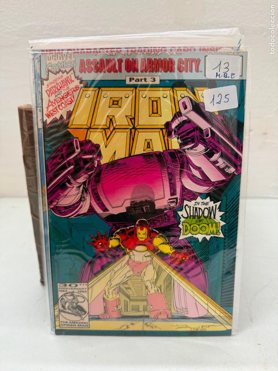 C&oacute;mics: IRON MAN ANNUAL NUMERO 13 EN INGLES - Foto 1