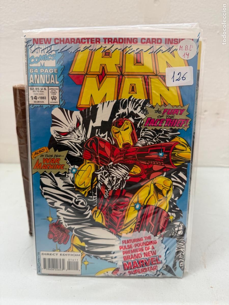 C&oacute;mics: IRON MAN ANNUAL NUMERO 14 EN INGLES