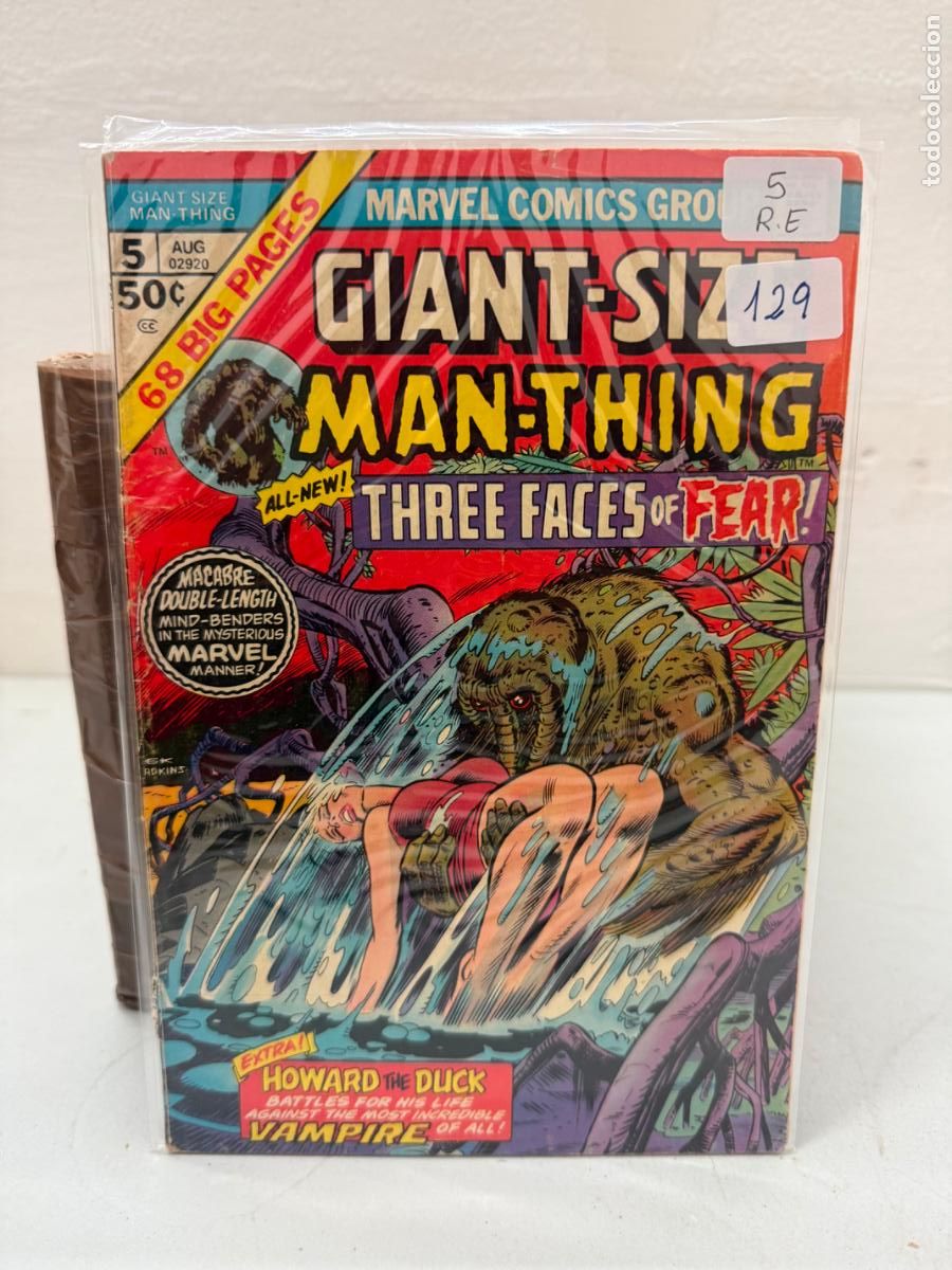 C&oacute;mics: MAN-THING ANNUAL NUMERO 5 EN INGLES