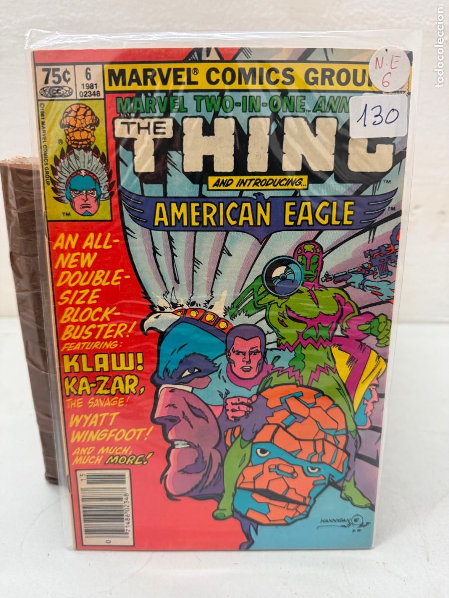 C&oacute;mics: THE THING ANNUAL NUMERO 6 EN INGLES - Foto 1