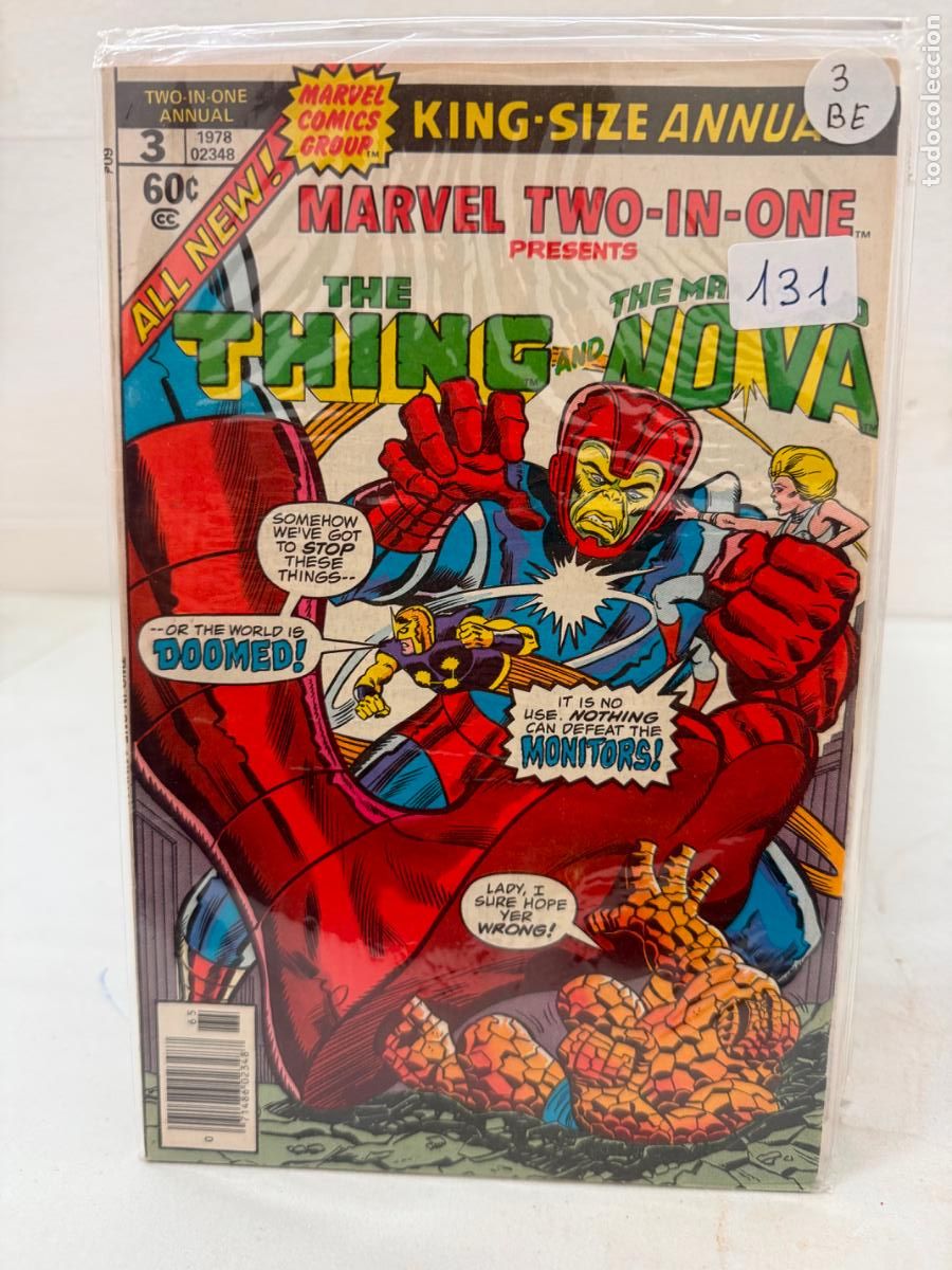 C&oacute;mics: THE THING ANNUAL NUMERO 3 EN INGLES