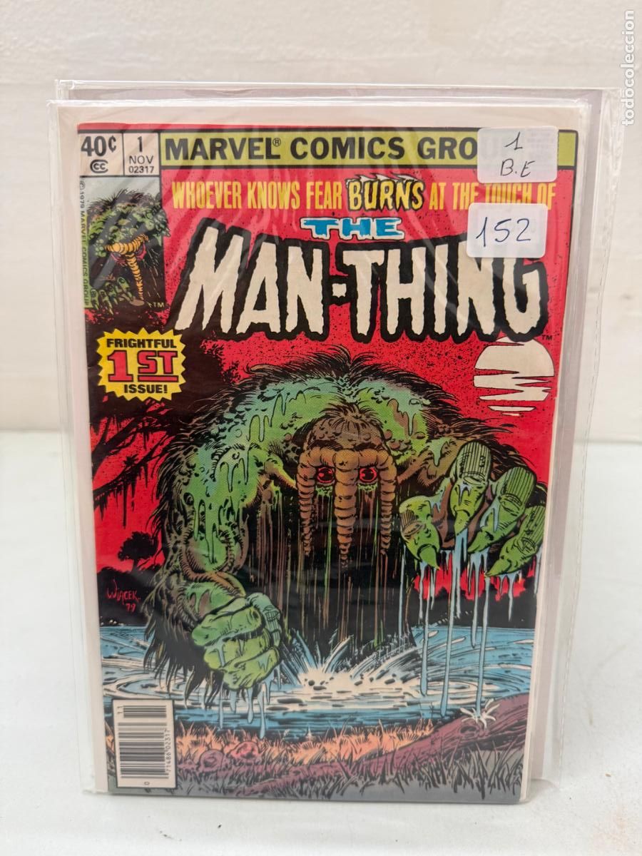 C&oacute;mics: THE MAN-THING NUMERO 1 EN INGLES