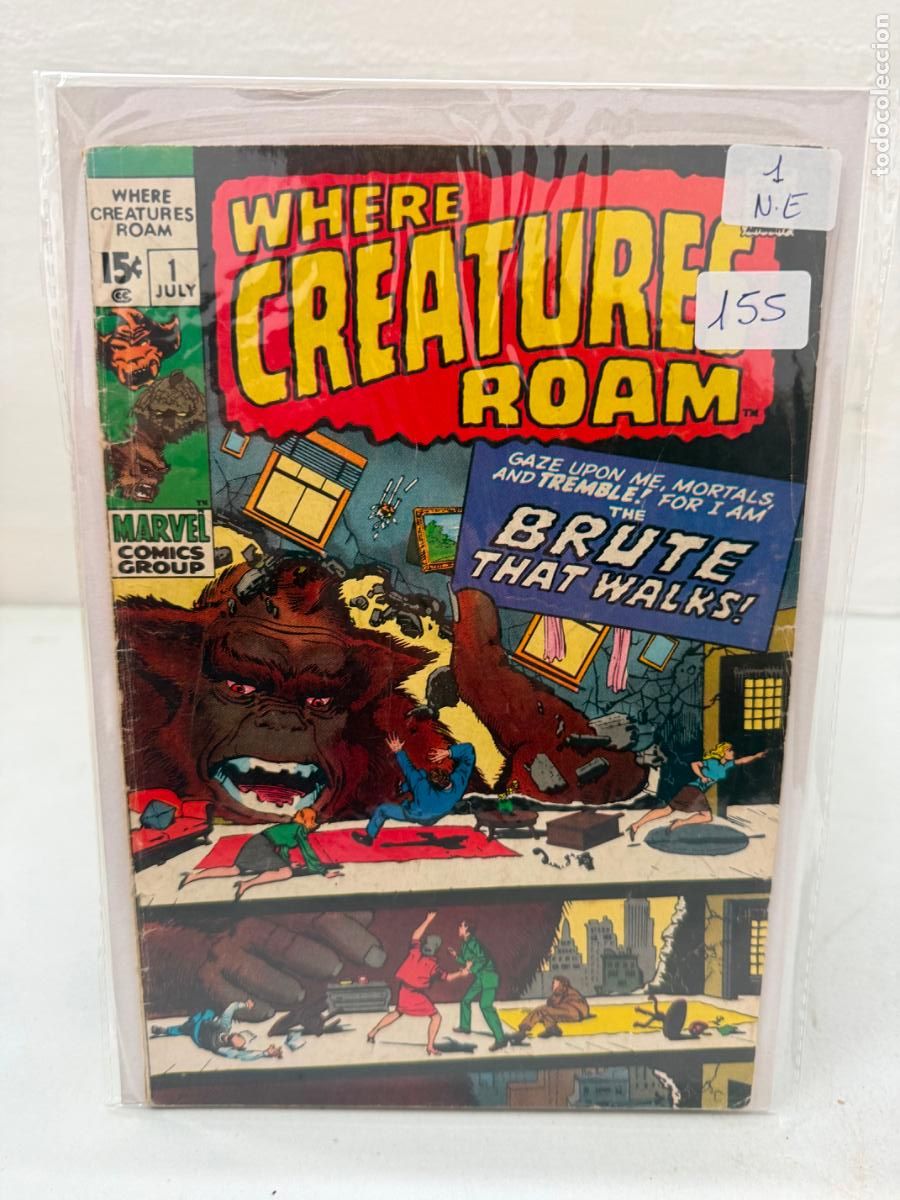 C&oacute;mics: WHERE CREATURES ROAM NUMERO 1 EN INGLES - Foto 1