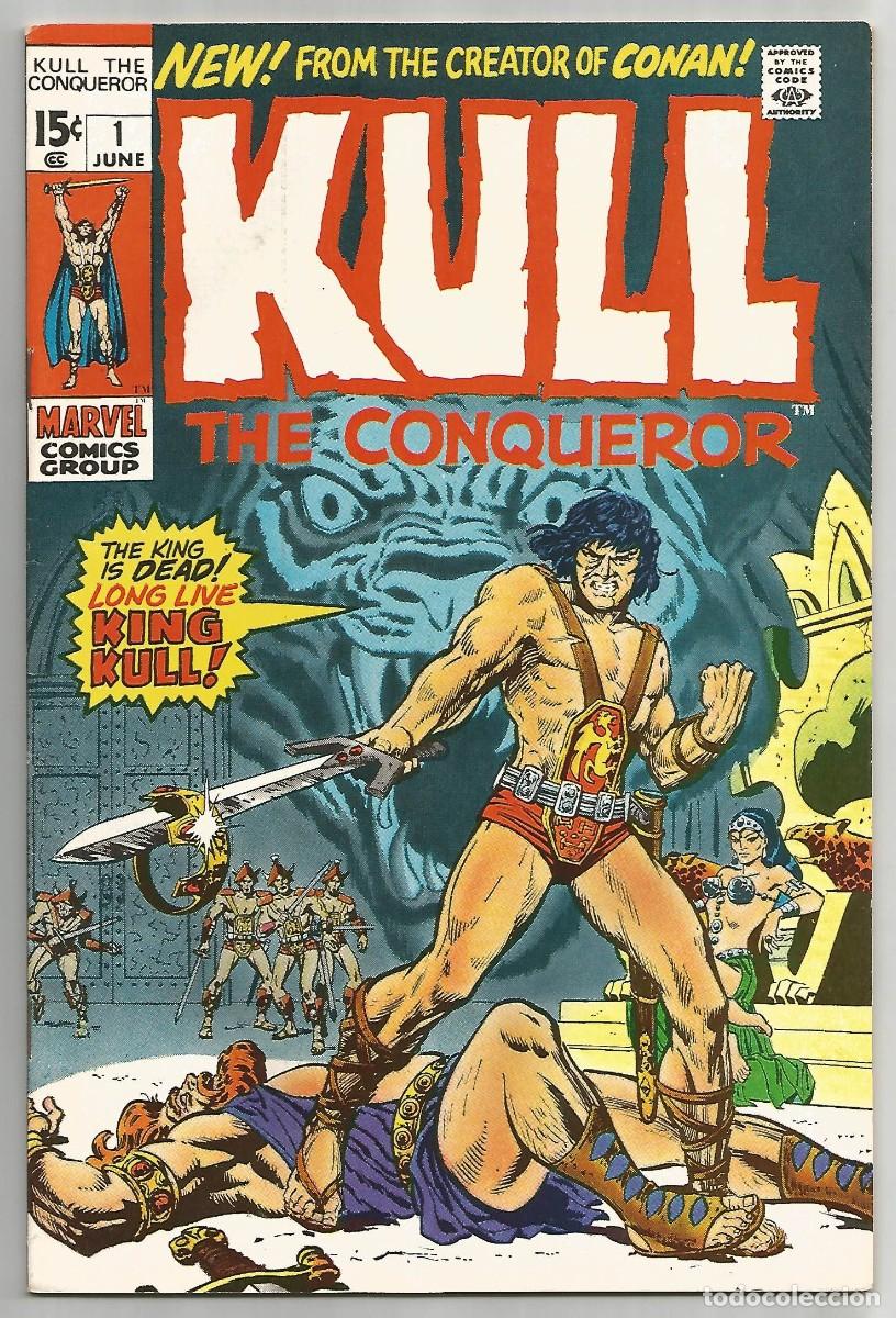 C&oacute;mics: KULL THE CONQUEROR (1971 1st Series) #1 VF, MARVEL COMICS 1971